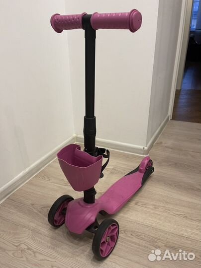 Новый Самокат трехколесный детский, Alfa Mini