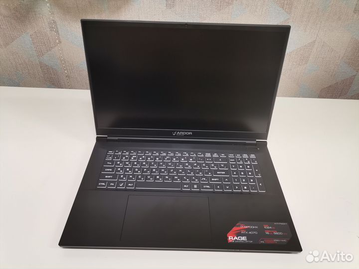 Ноутбук ardor gaming rage X17-17ND311