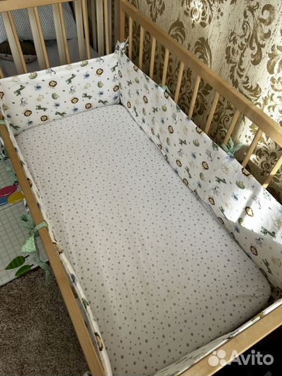 Бортики в кроватку