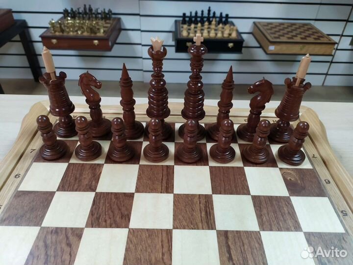 Шахматы Барлейкорн светлые