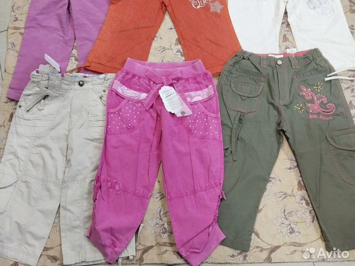 Бриджи летние для девочки 128 до 152