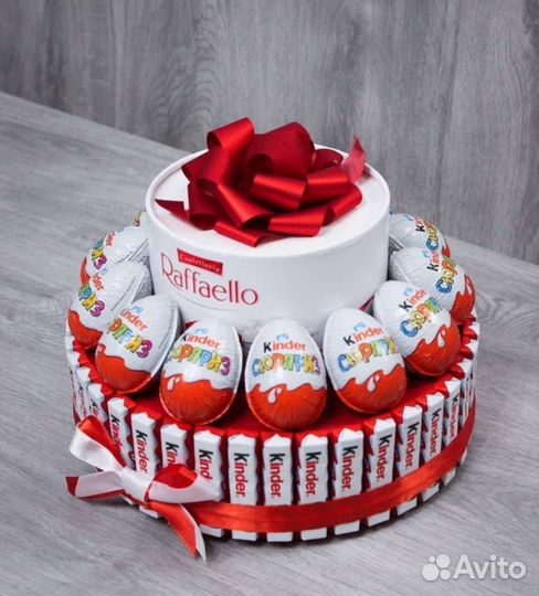 Торт из киндеров