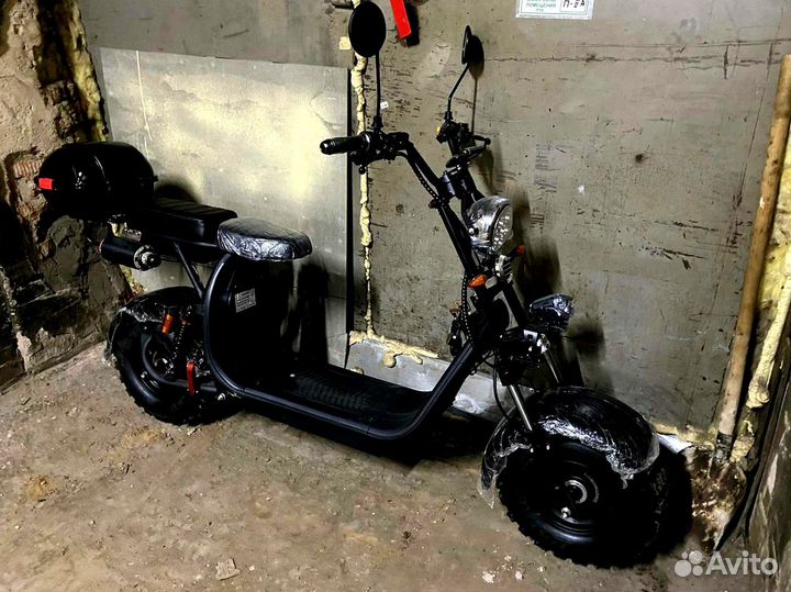 Электроскутер City Coco полный привод 4 Квт