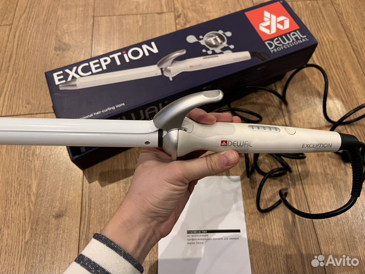 Щипцы для завивки волос / Плойка для локонов Dewal