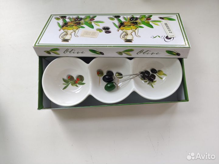 Менажница фарфор