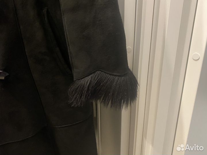 Дубленка женская зимняя длинная