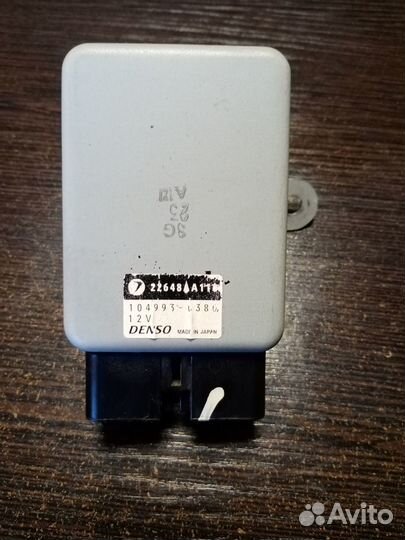 Блок управл.топливным насосом субару трибека