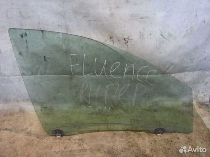 Стекло двери передней правой Renault Fluence 2010