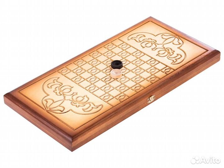 Нарды большие, сувенирные, резные, 60х60 см