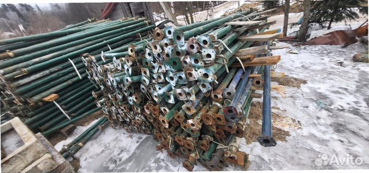 Телескопические стойки с усиленной нагрузкой комплект