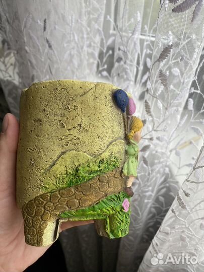 Кашпо для цветов керамика