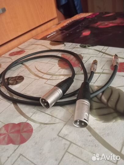 Межблочные провода RсA XLR папа