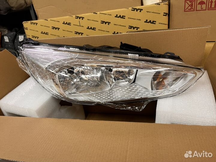 Фара Ford Focus 3 рестайлинг хром