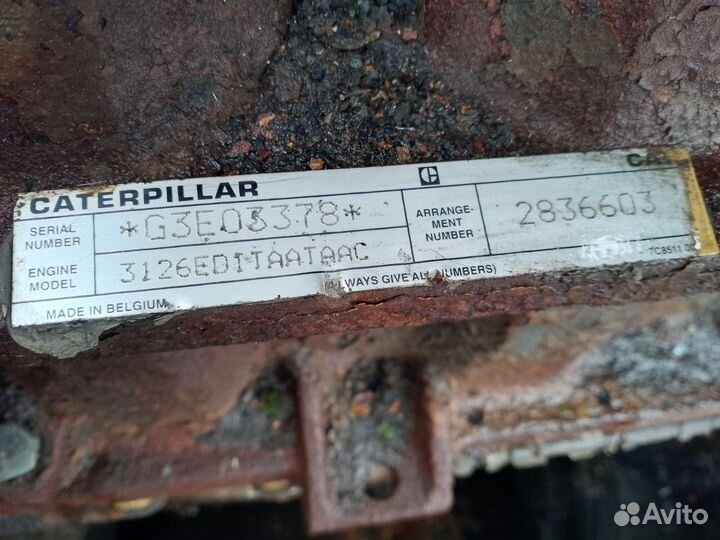 Двигатель caterpillar 3126