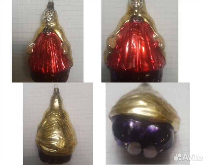 Елочные игрушки Шамаханская царица Сноп др СССР