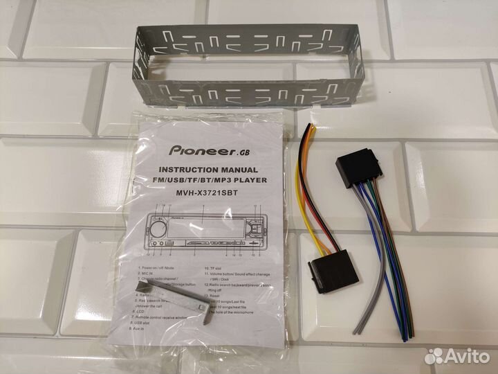 Магнитолла pioneer bluetooth новая/гарантия