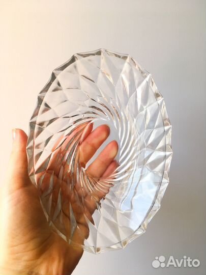 Две фруктовницы СССР стекло