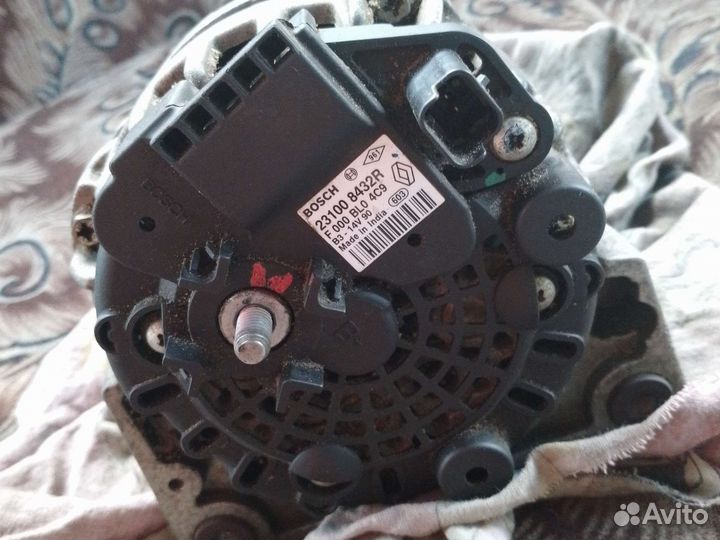 Новый генератор renault logan, sandero