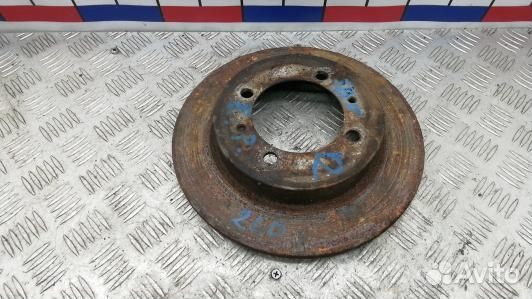 Диск тормозной задний volvo V40 VW (SBE12LR01)