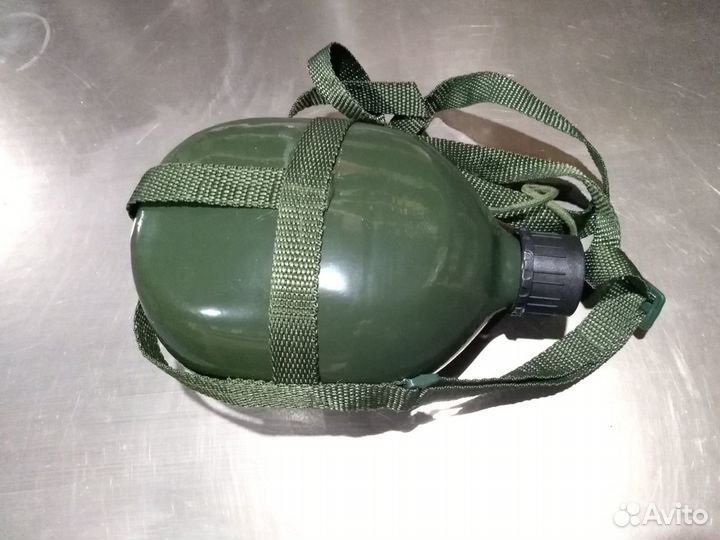 Фляга армейская алюминиевая