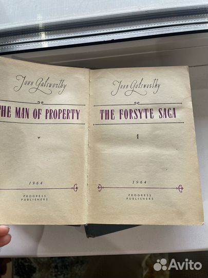 Сага о Форсайтах, Галсуорси, на англ. Изд 1964г
