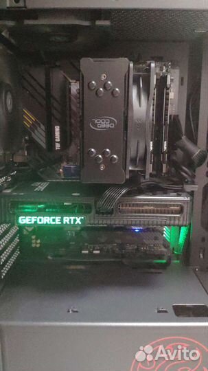 Игровой компьютер AMD+nvidia