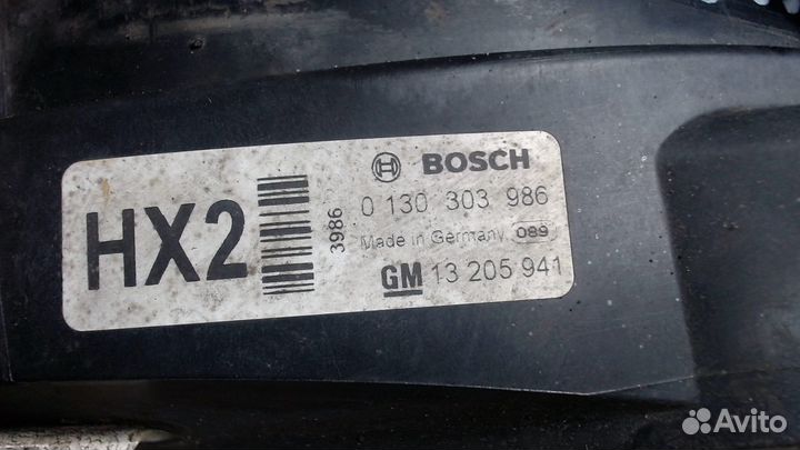 Вентилятор радиатора Opel Astra H, 2009