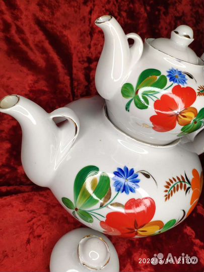 Чайник заварочный СССР большой и малый