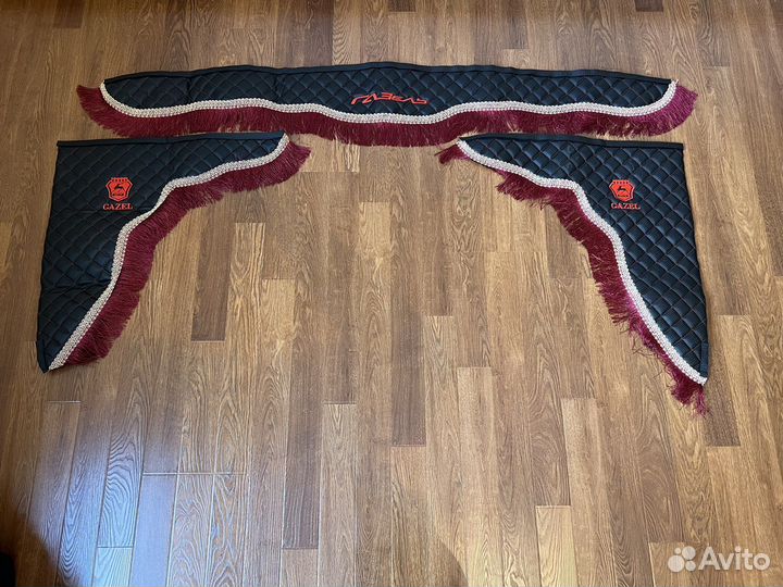 Ламбрекены на газель