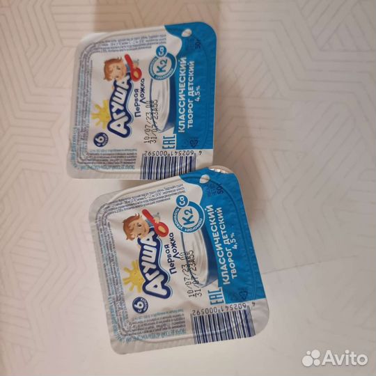 Детское питание агуша