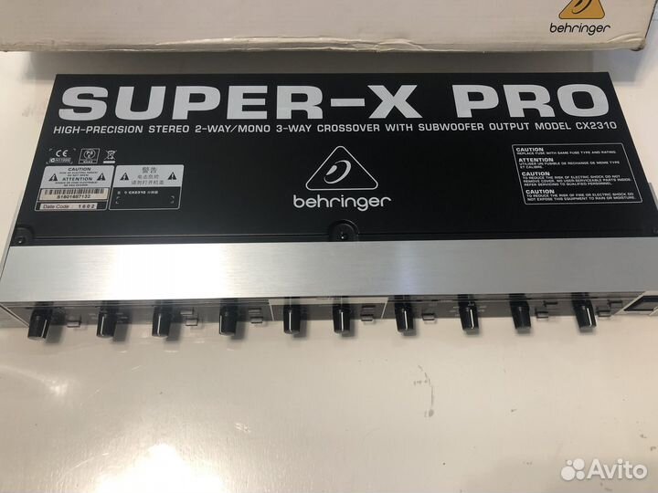 CX2310 behringer Контроллер акустических систем