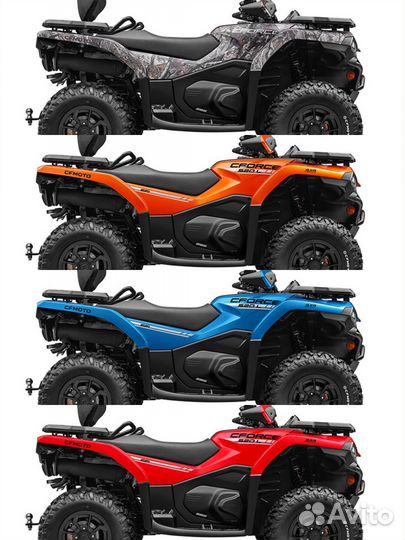 Квадроциклы на заказ из Китая CFmoto,Loncin,BRP