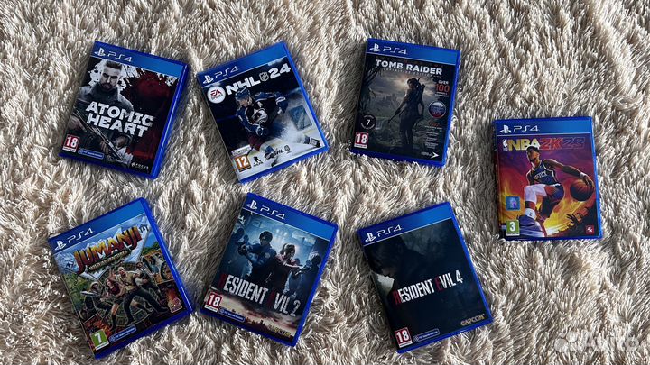 Игры на ps4 диски бу