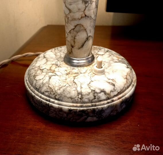 Старинная Настольная Лампа