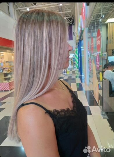 Окрашивание 1 тон, мелирование, сложное