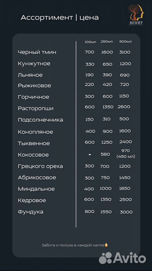 Масло растительное