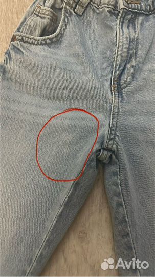 Джинсы Zara для девочки 128