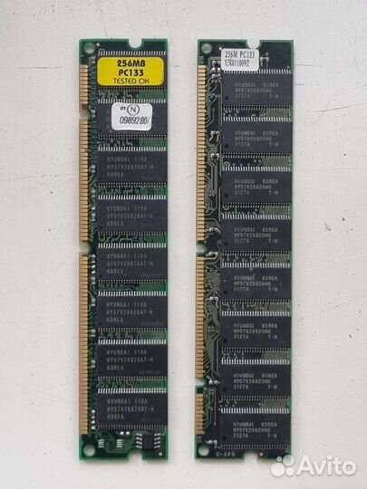 Оперативная память pc133 256 mb hyundai