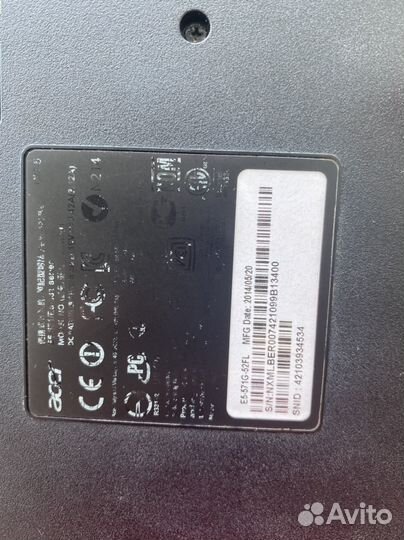 Acer aspire e5 571g