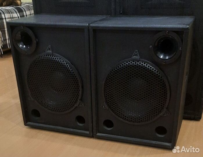 Колонки Frank Audio 1080W 2шт Pro Акустика Stereo