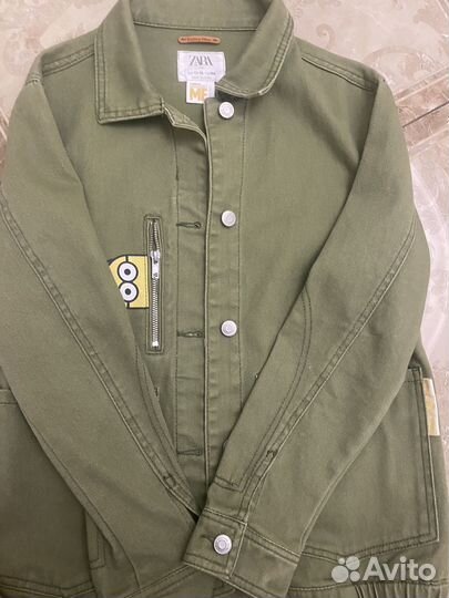 Джинсовая куртка zara для девочки