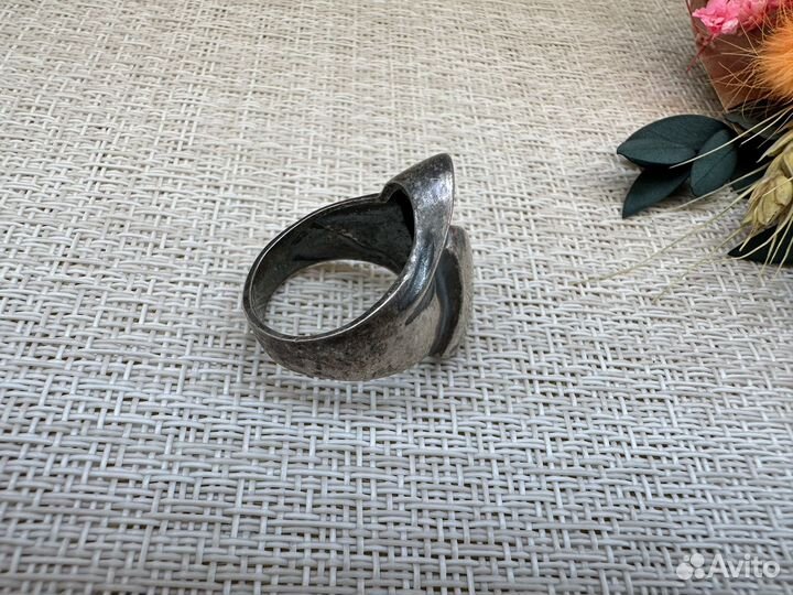 Кольцо серебро 925 старая Европа патина мастер