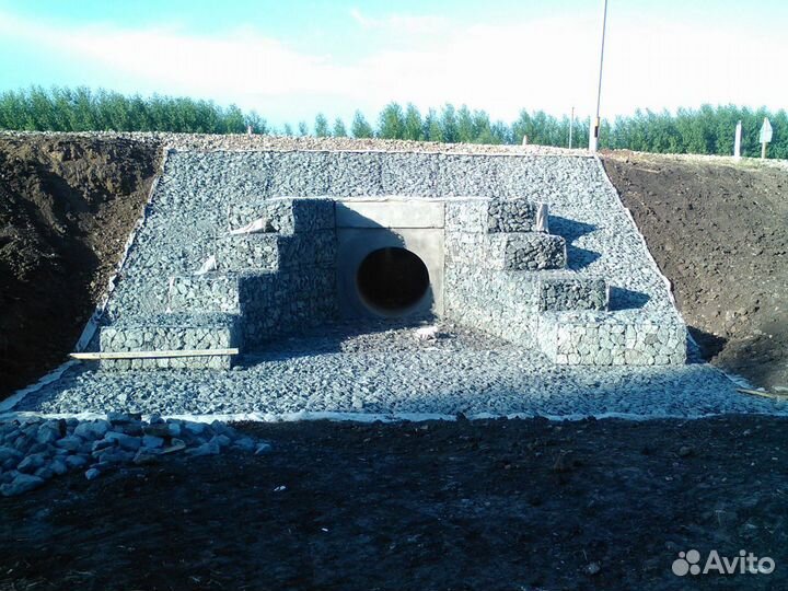 Габионы для укрепления