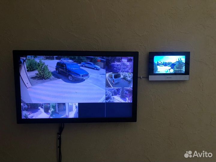 Установка видеонаблюдения