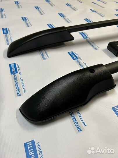 Лада Ларгус рейлинги усиленные/Черный муар