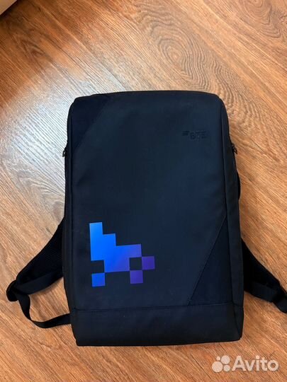 Рюкзак черный экокожа 15л