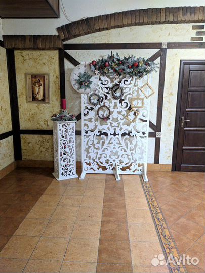 Ширма декоративная с колоннами