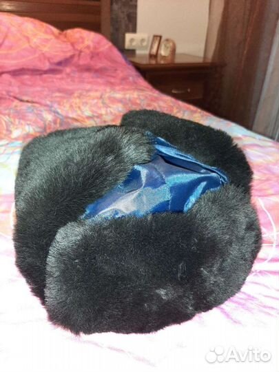 Мужская зимняя шапка ушанка