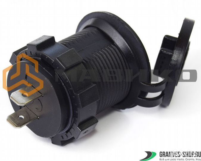 USB разъем (розетка) гнездо прикуриват. с подсвет