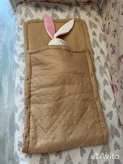 Теплое одеяло-конверт для коляски/спальный мешок